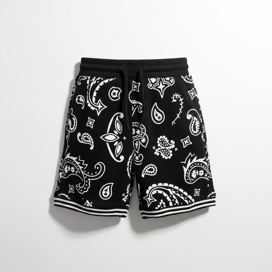 +FAVOR Bandana Print Shorts— Coming Soon