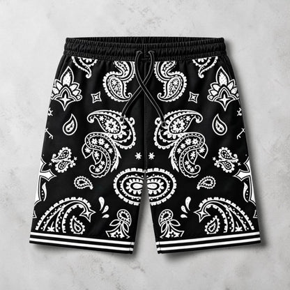 +FAVOR Bandana Print Shorts— Coming Soon