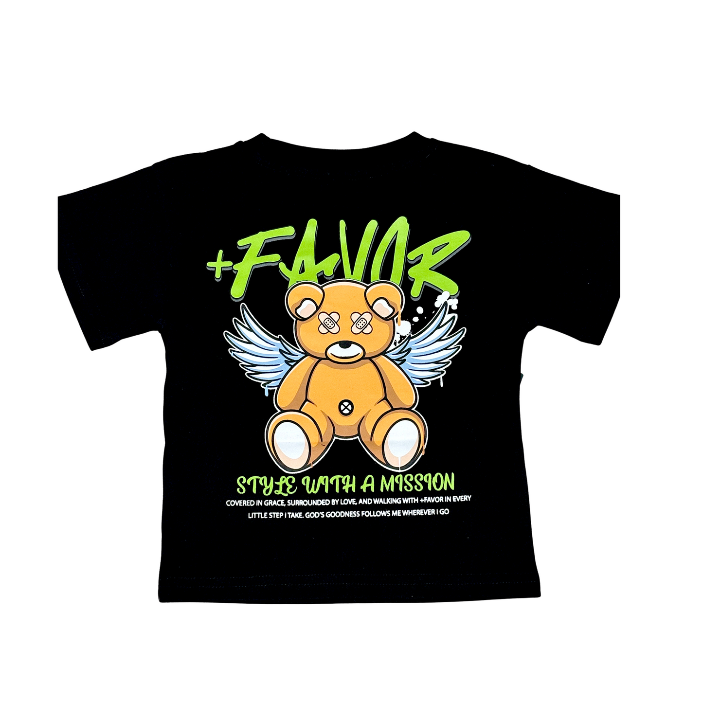 +FAVOR Style With a Mission Kids | Faith Based Graphic Oversized T-Shirt
