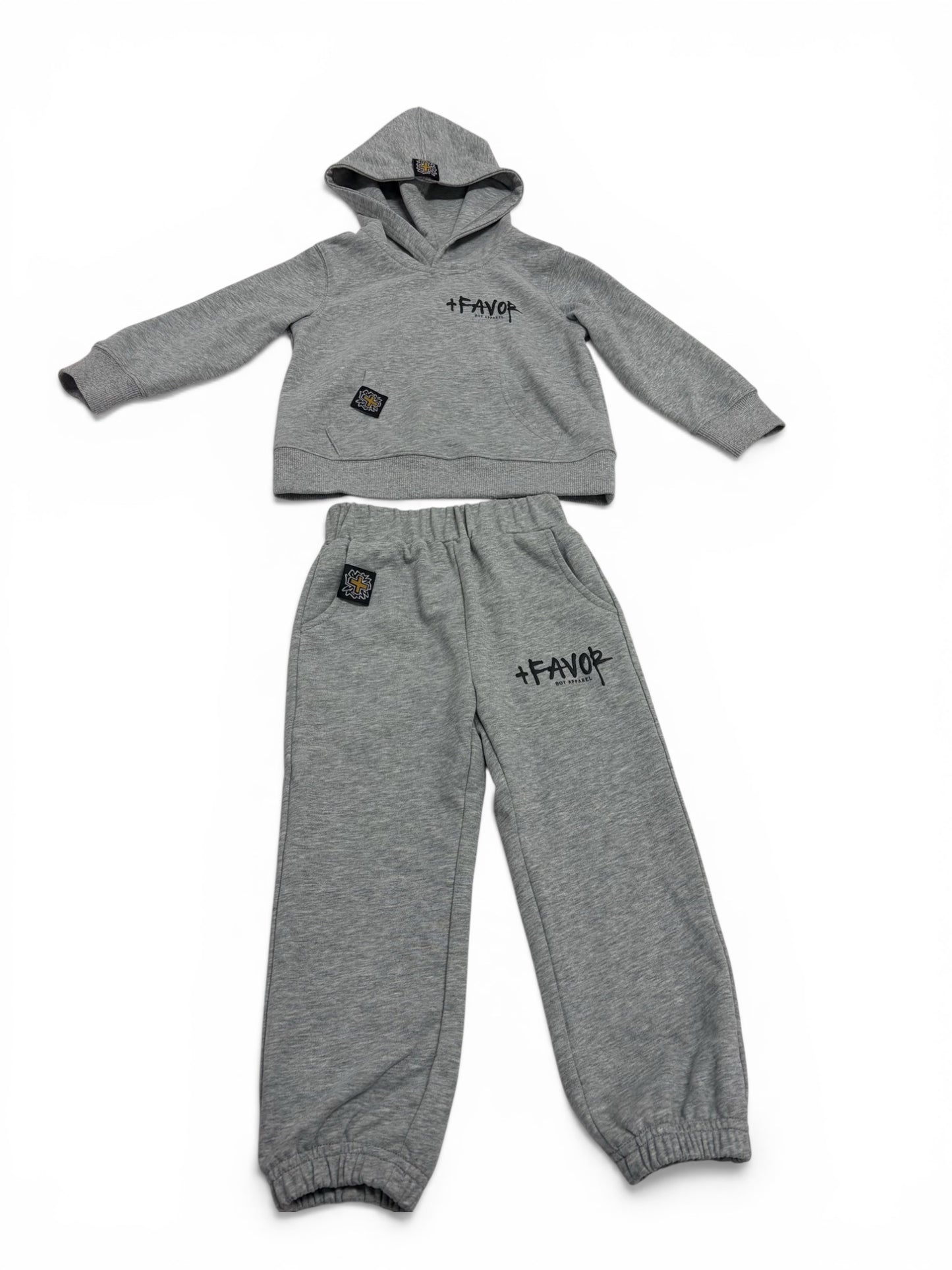 +FAVOR Signature Tracksuit Set | Faith-Based Puff Print Logo