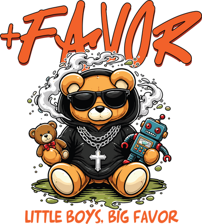 +FAVOR Little Boys.Big Favor Oversized T-shirt— Coming Soon