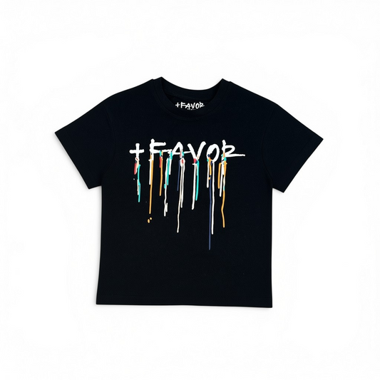 +FAVOR Drip Logo Oversized T-Shirt—Dropping this Week!
